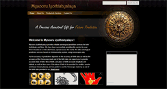 Desktop Screenshot of mysoorujyothishyalaya.com